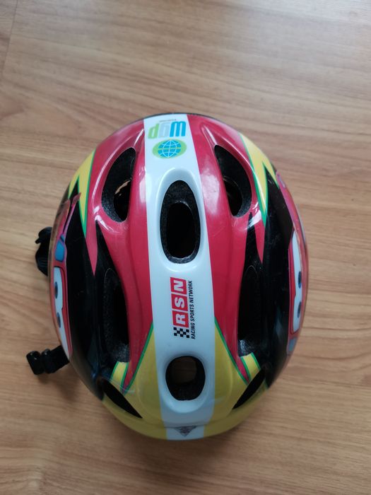 Capacete bicicleta criança Cars