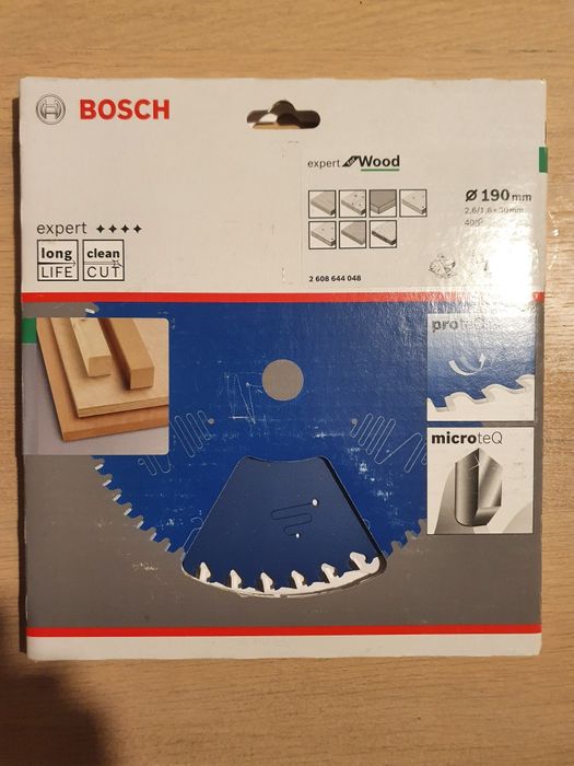 Tarcza pilarska Bosch Expert i Optiline 190mm