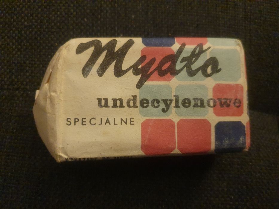 Mydło undecylenowe prl kolekcjonerskie