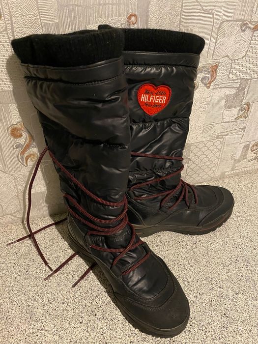 37 р Сапоги дутики термо TOMMY HILFIGER, дешево.