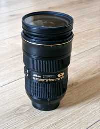 Nikkor 24-70 f/2.8 Nikon F + filtr