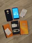 Telefon Motorola E5 Plus komplet pudełko ładowarka + etui