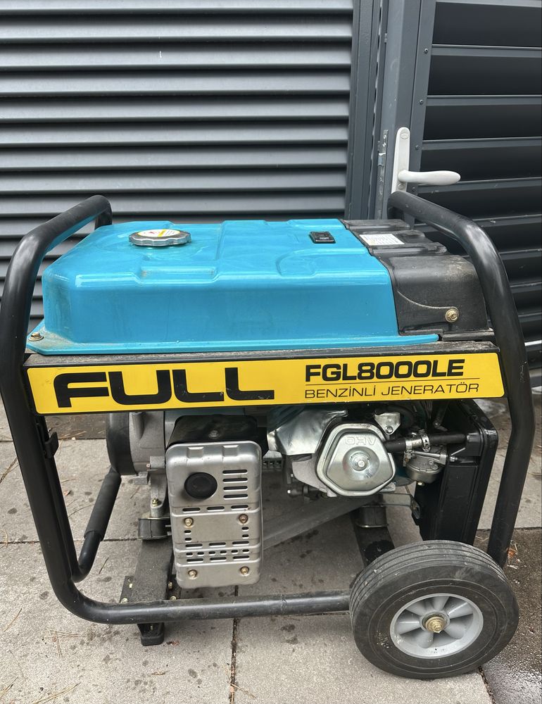 Продам генератор бензиновый однофазный марки FULL FGL8000LE Турция