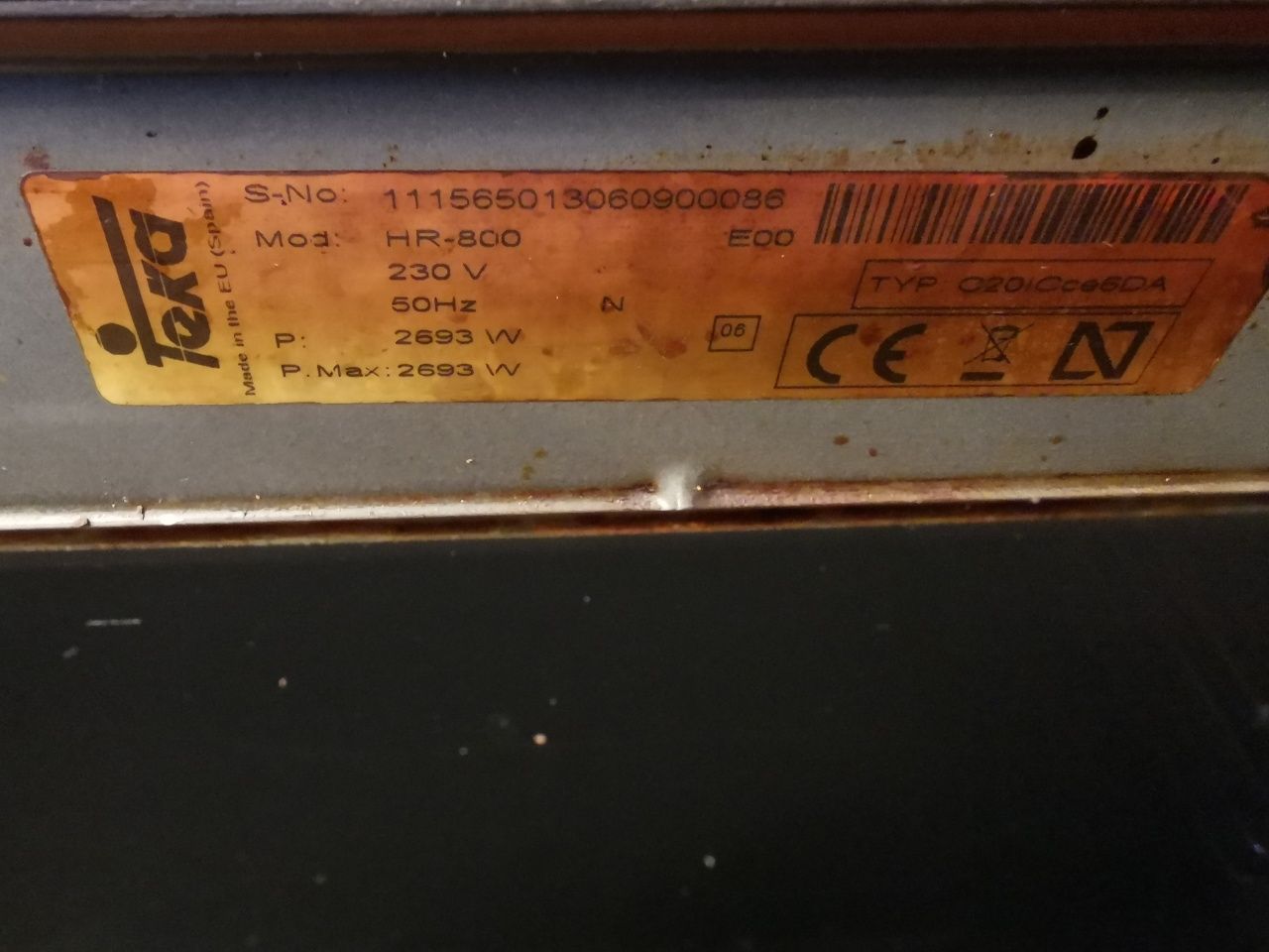 Piekarnik TEKA HR-800