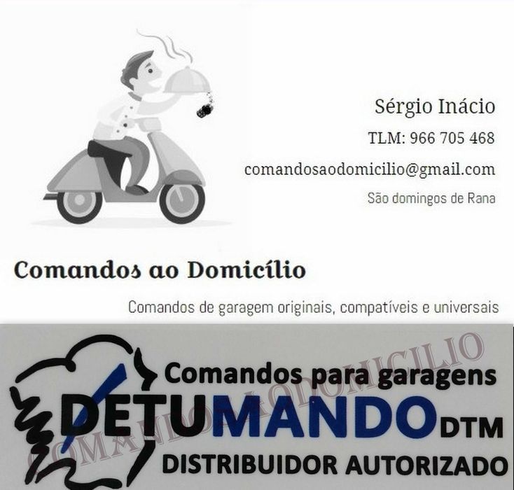 DITEC ENTREMATIC -comando portão garagem compatível ONEPRO