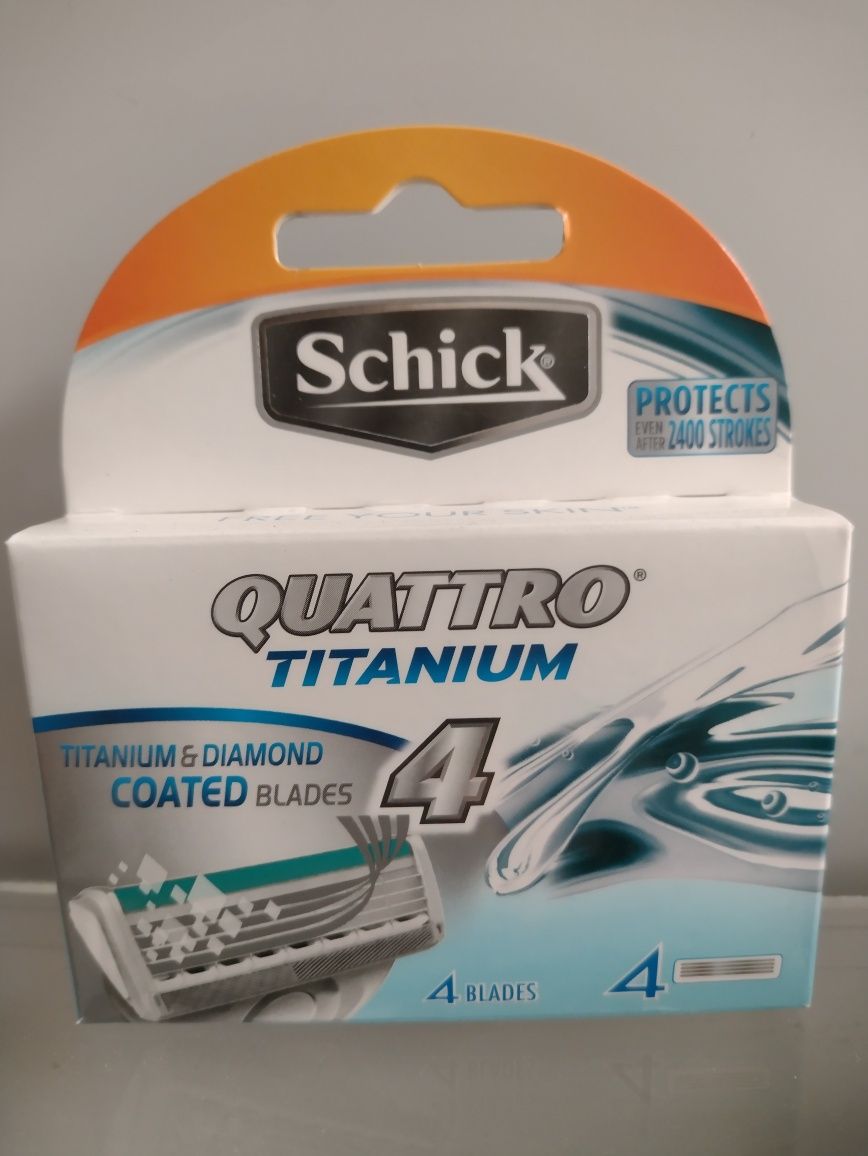 Кассеты Quattro от Schick. Оригинал.