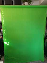 Green screen tło fotograficzne na stojaku regulowane