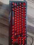 Klawiatura mechaniczna gamingowa SAVIO TEMPEST RX OUTEMU RED