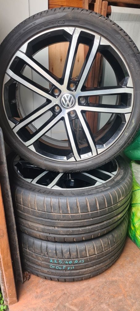 Felgi aluminiowe koła Volkswagen OE GOLF VII 12-7.5"x18" 5x112 ET49