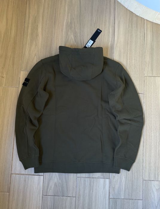 Худі Stone Island Felpa Zip Hoodie оригінал стон айленд authentic