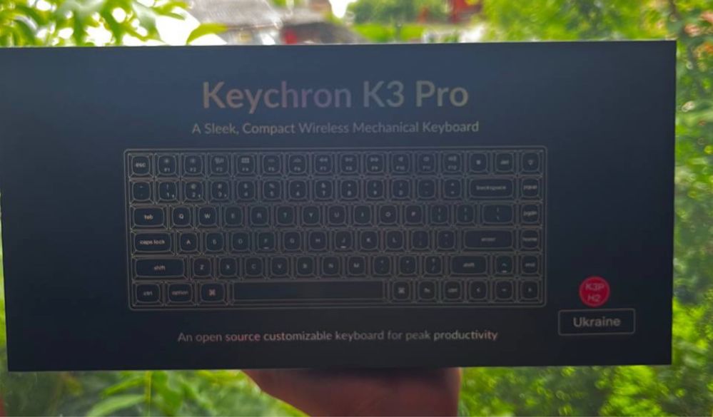 Клавіатура механічна Keychron K3 Pro RGB