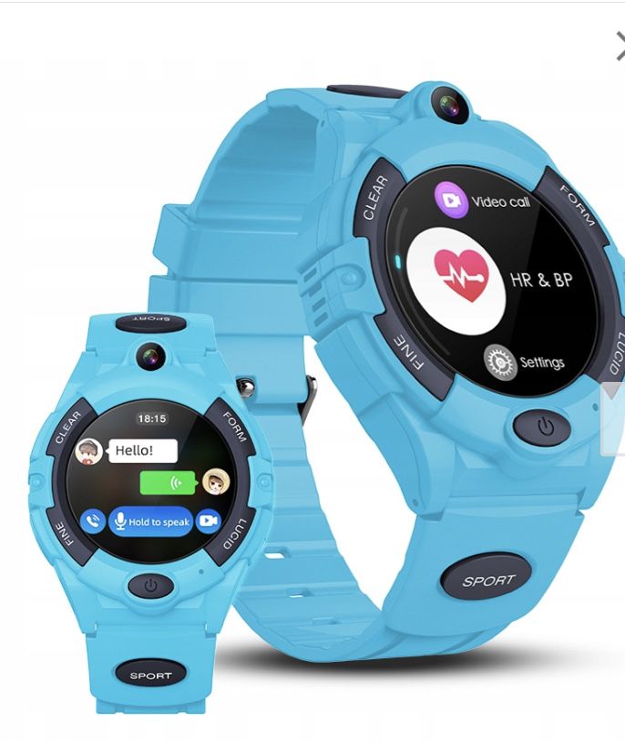 Smartwatch Bemi Kids niebieski nowy