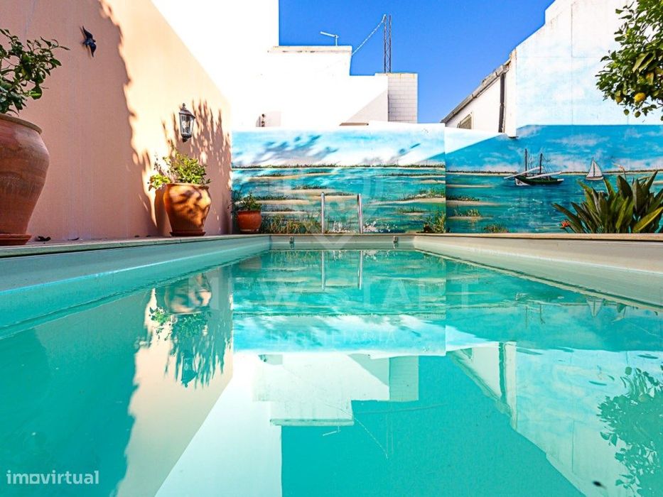 Charmoso apartamento T4 com piscina no coração de Olhão