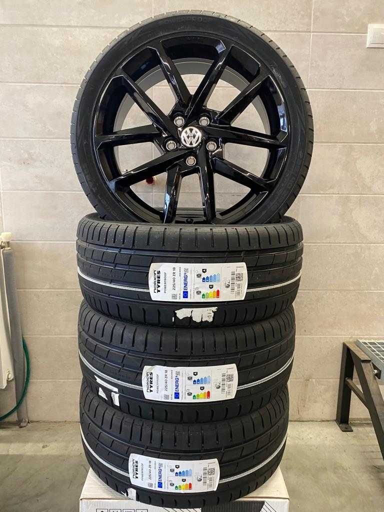 Koła Letnie Felgi 18 VW Golf Caddy 5x112 Nowe 225/40R18 Nokian 2023