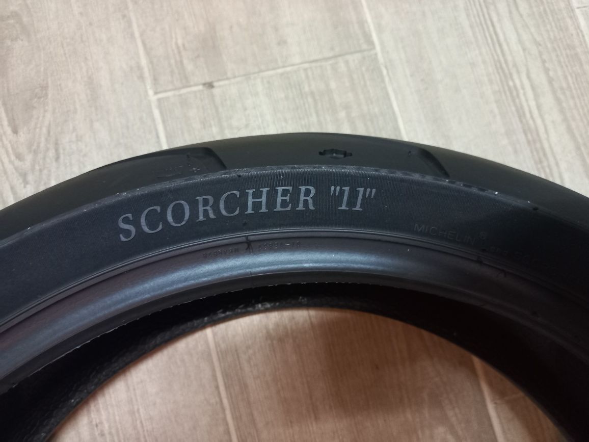 pneu usado mota 180/55 jante 17 Michelin scorcher h,davidson