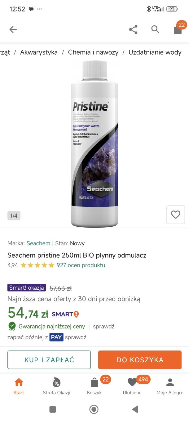 Preparaty do akwarium SEACHEM na gwarancji za ułamek ceny i GRATISY