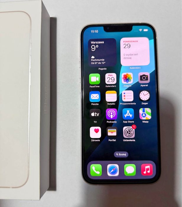 Iphone 13 bialy 91% kondycji