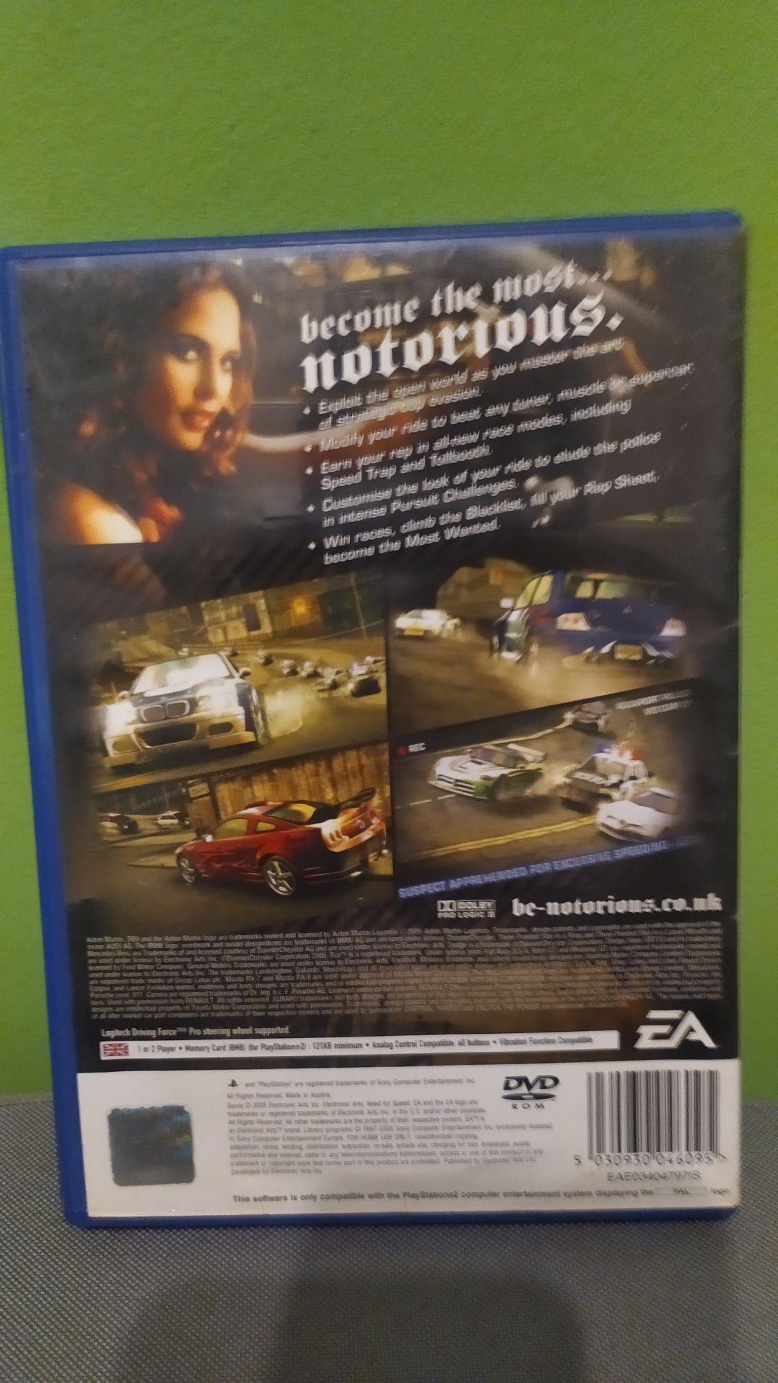 Need for Speed Most Wanted na PS2