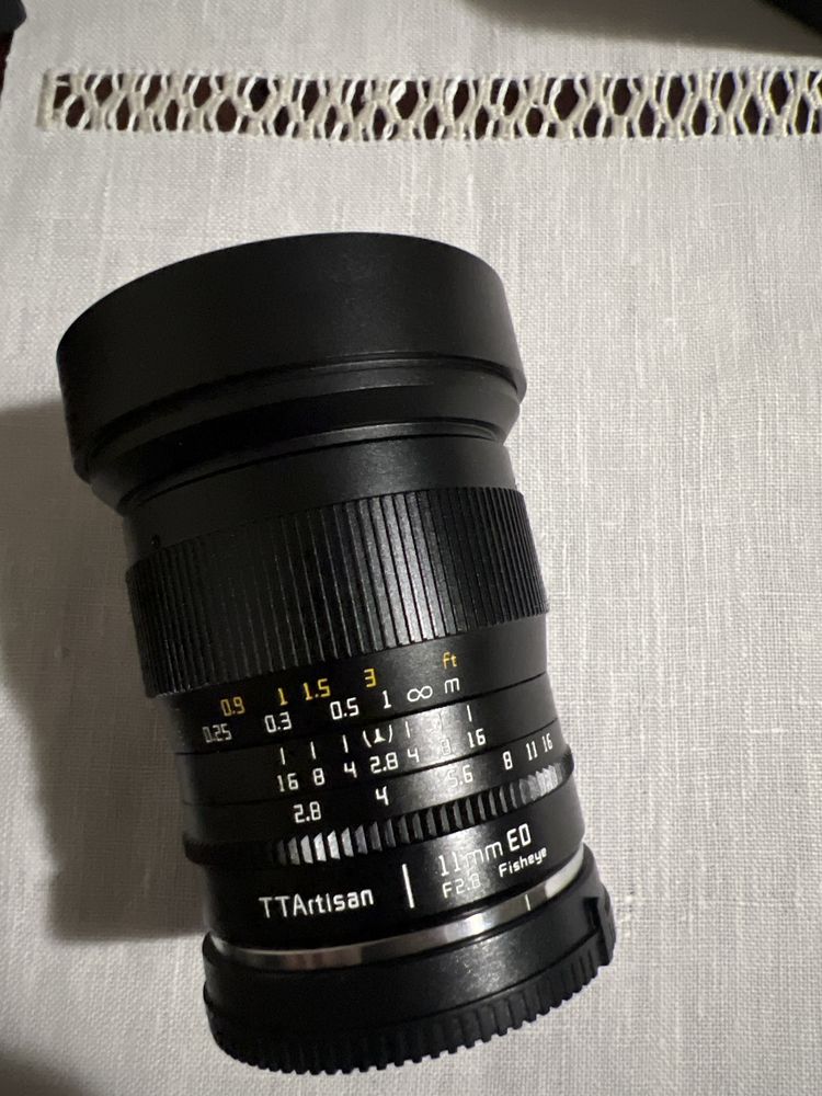Lente TTArtisan 11 mm F2.8 (nova)