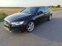 Audi A6 c7 2.0Tdi sedan S-LINE czarna zadbana Navi skóra