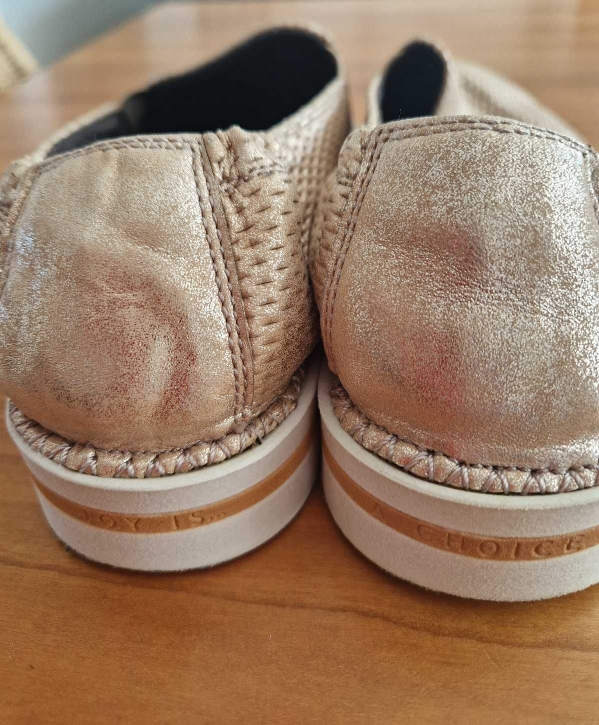 Mocassins bronze Hispanitas T37
