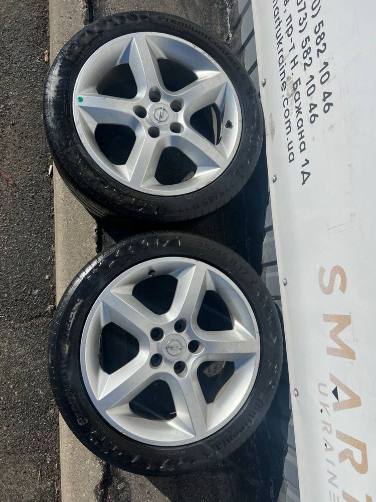 Комплект дисків з резиною 225/45R17 Opel