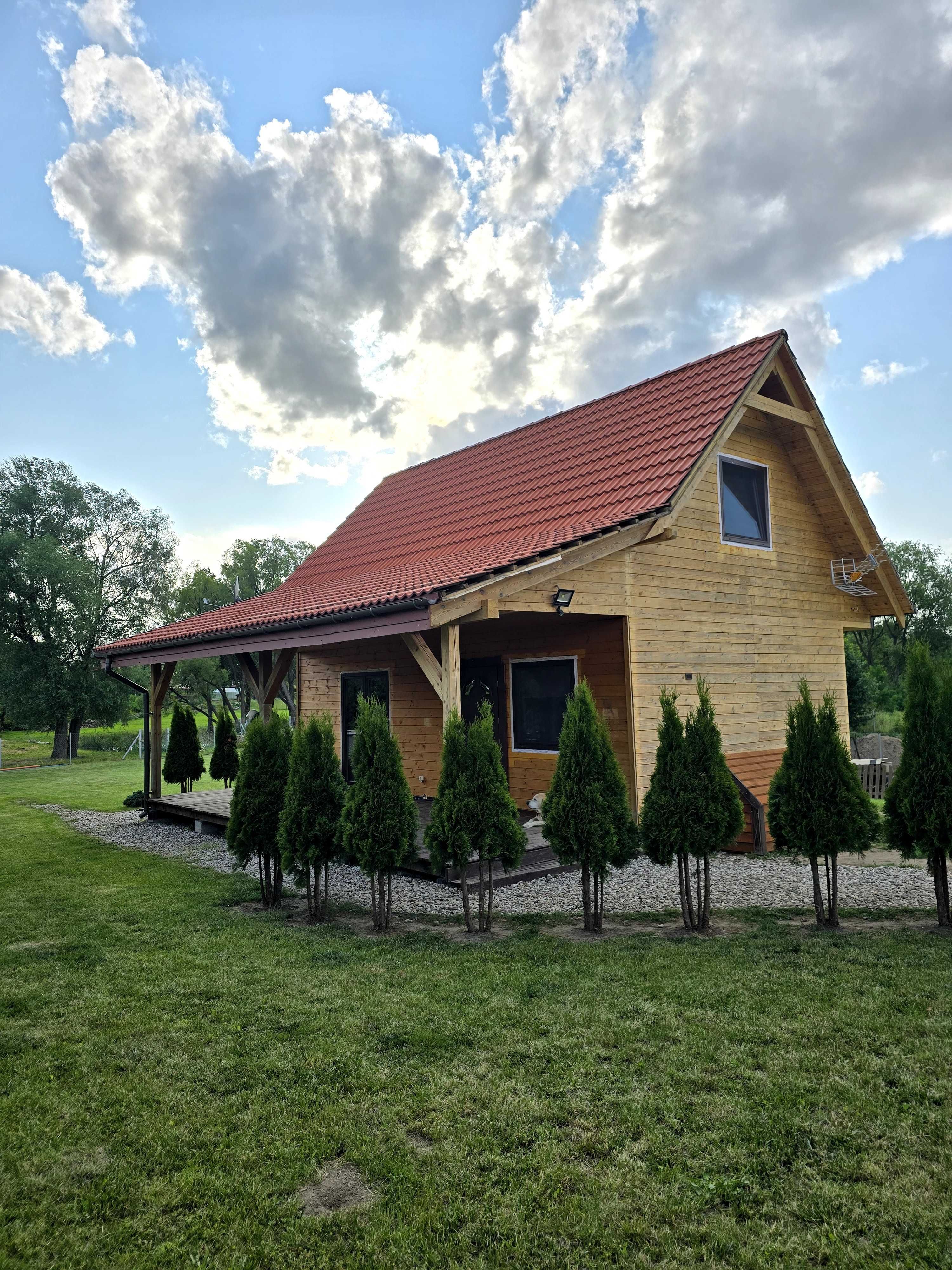 SPRZEDAM Całoroczny dom na mazurach z własnym stawem