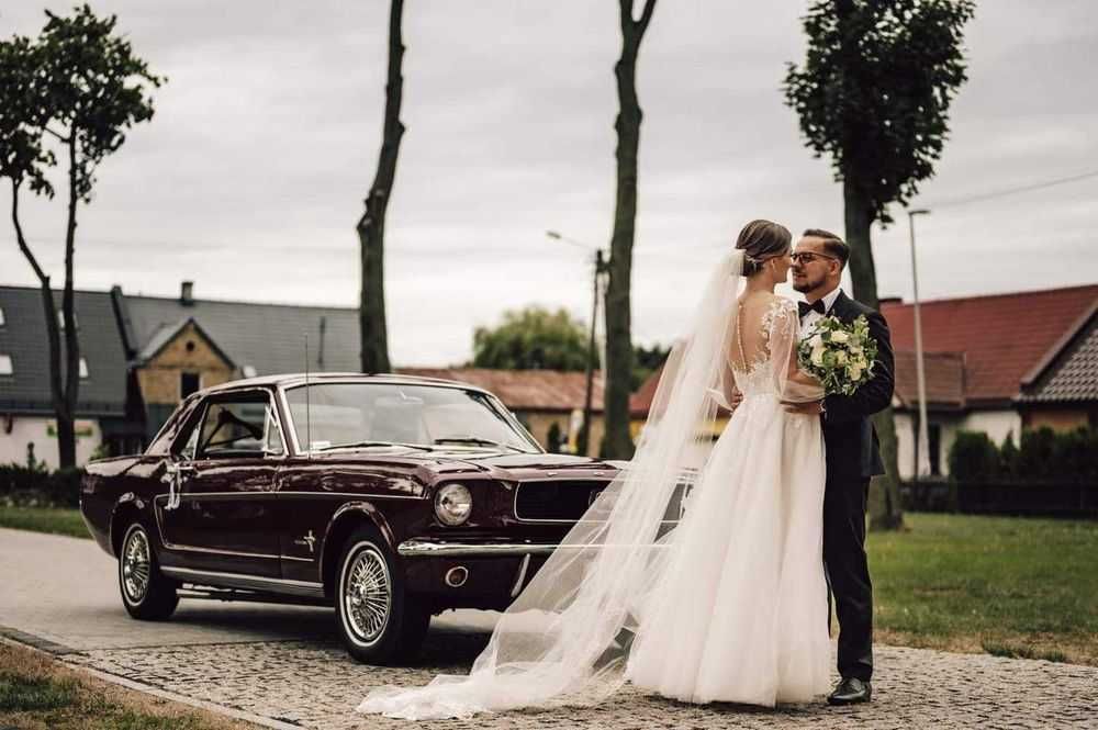 Auto Auta do ślubu Mustang wesele klasyk wolne terminy 2026