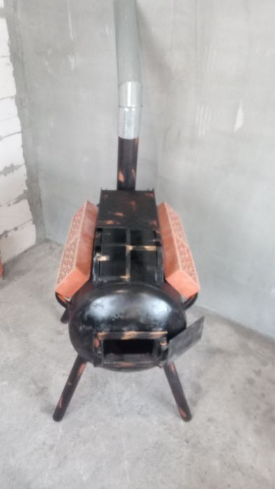 Продам пічку з металу під шамотку