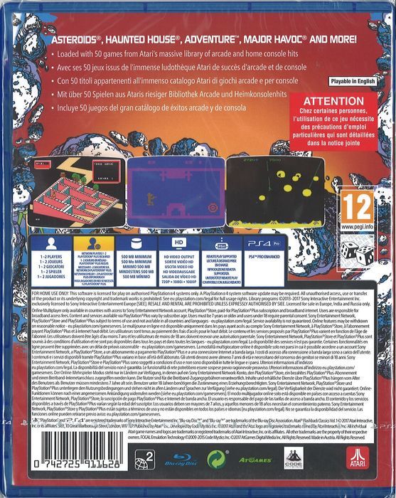 Atari Flashback Classics Vol. 2 (PS4) Gra nowa w folii