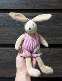 Moulin Roty La Grande Famille, мягкая игрушка кролик Сильван, зайчик