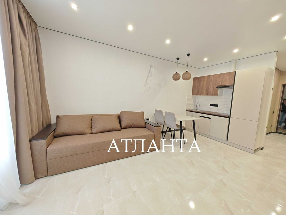 1 комнатная смарт квартира с ремонтом в ЖК Акварель-8 Вильямса Таирово