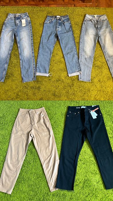 Жіночі джинси Zara джинси MOM  джинси H&M MOm шкіряні брюки