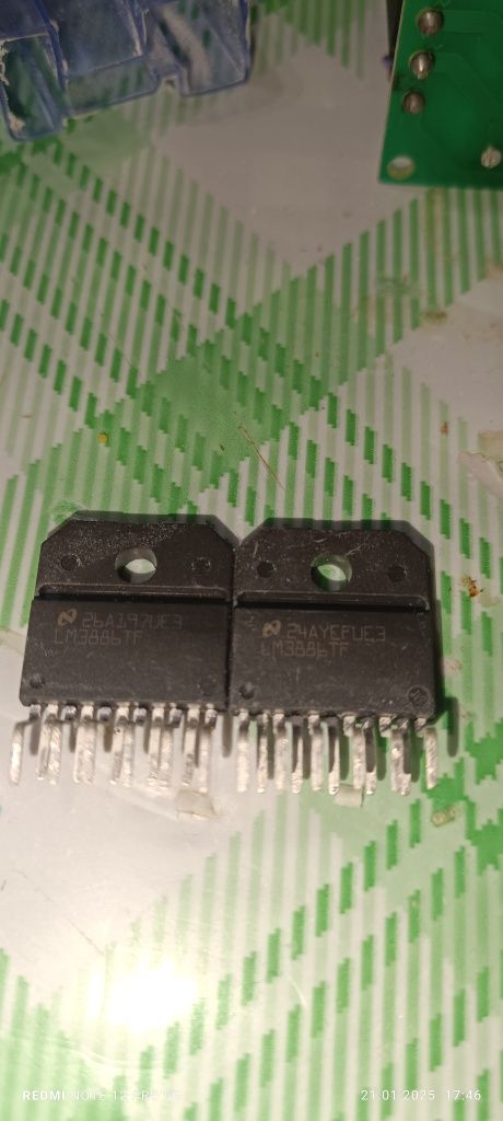 Конструктор усилителя lm3886