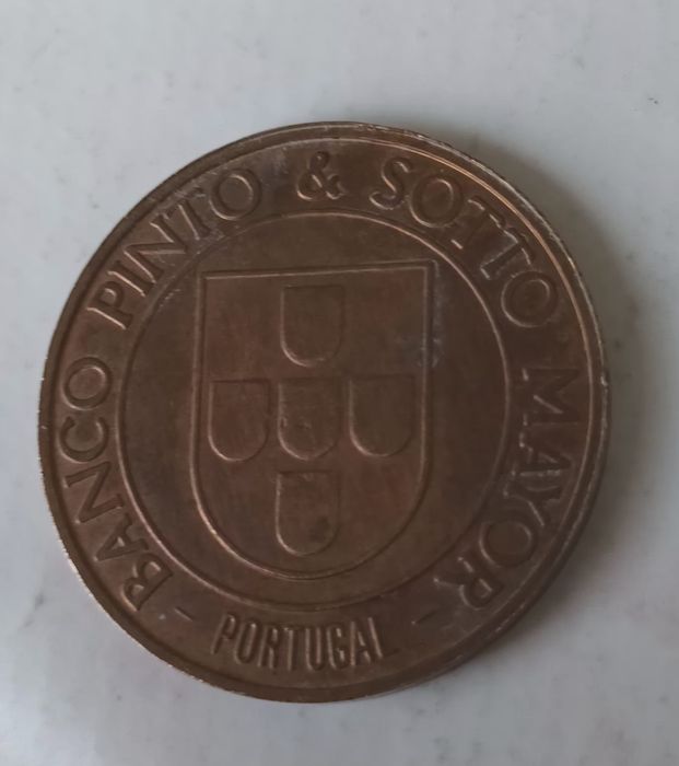Medalha de bronze Banco Pinto