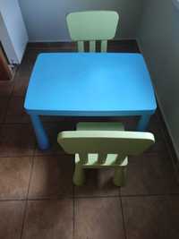 Komplet stolik i krzesełka MAMUT