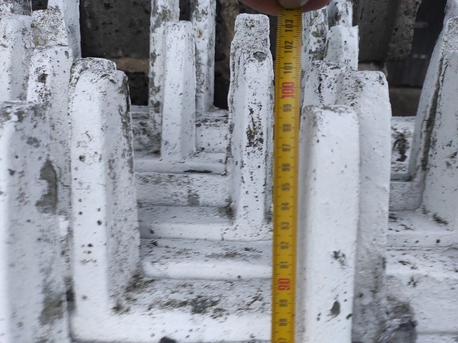 Płot betonowy używany