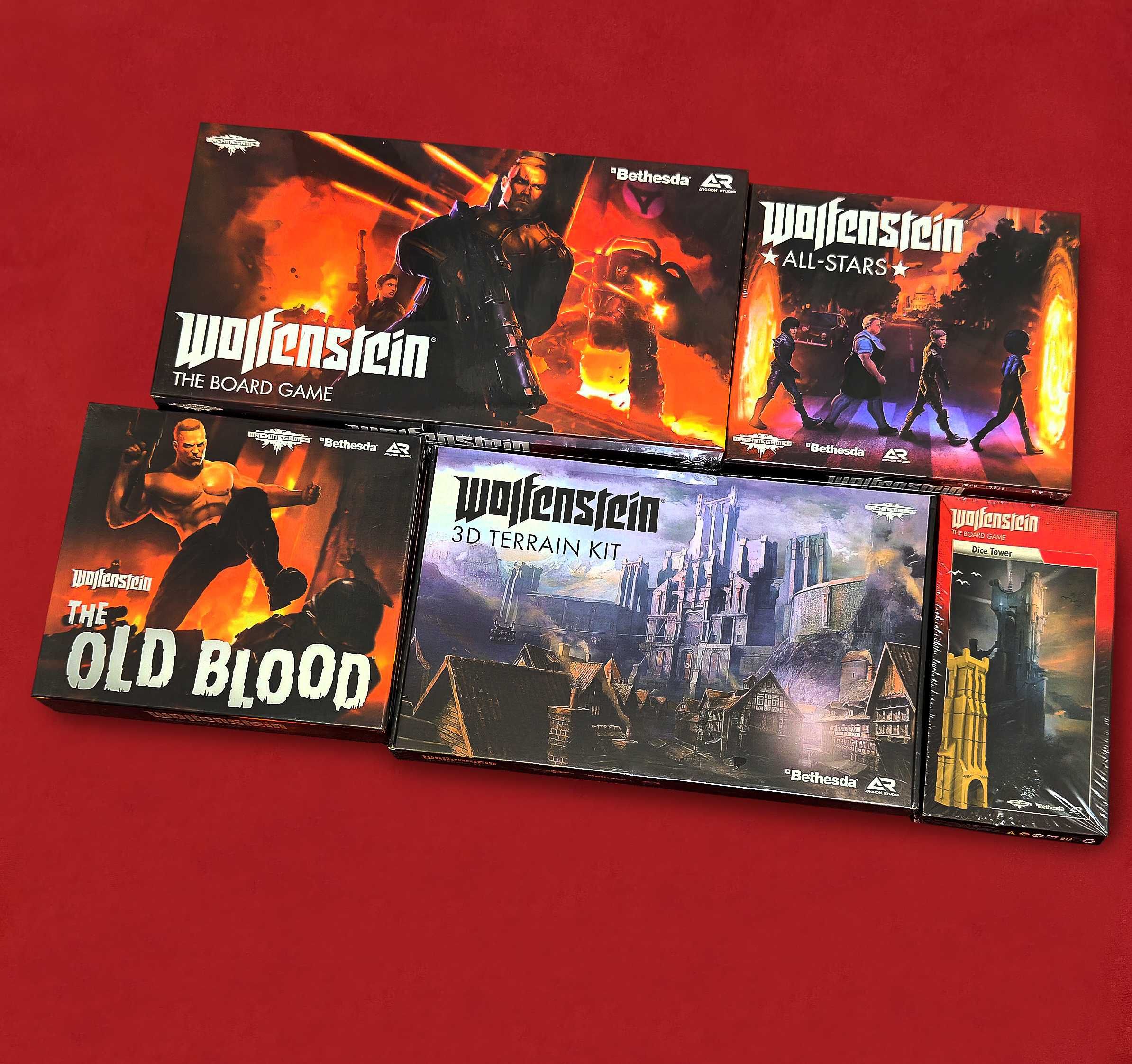 Настільна гра - Wolfenstein the board game