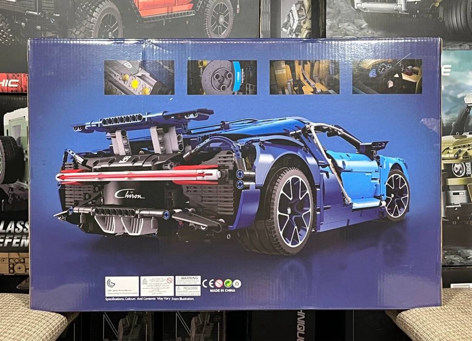 Конструктор Bugatti Vieron на Радіокеруванні (4031 деталь) 1:8 Маштаб