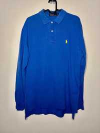 Granatowy Longsleeve Polo Ralph Lauren L