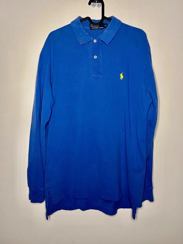 Granatowy Longsleeve Polo Ralph Lauren L