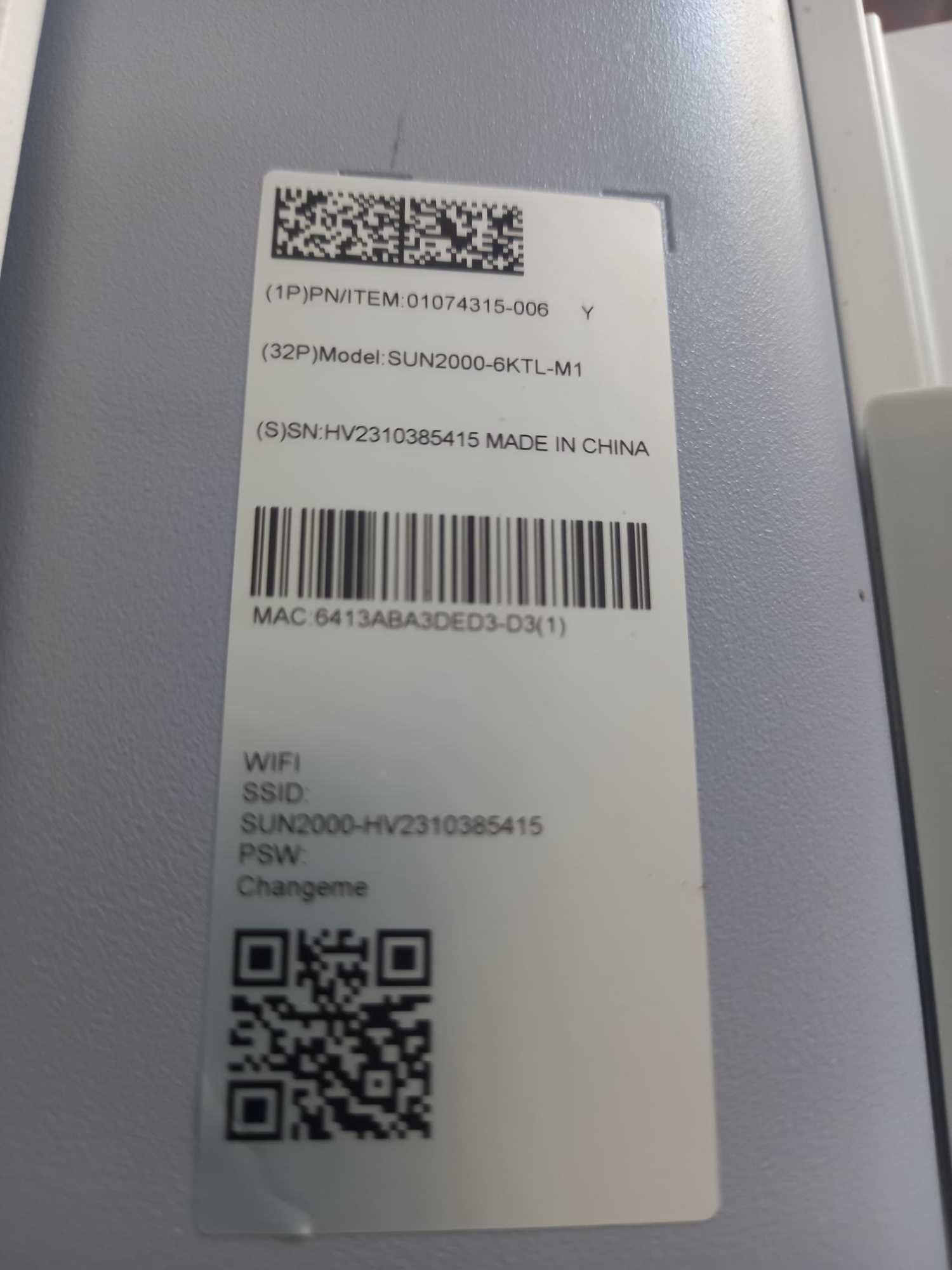 Inversor Huawei SUN 2000 6KTL-M1 Trifásico