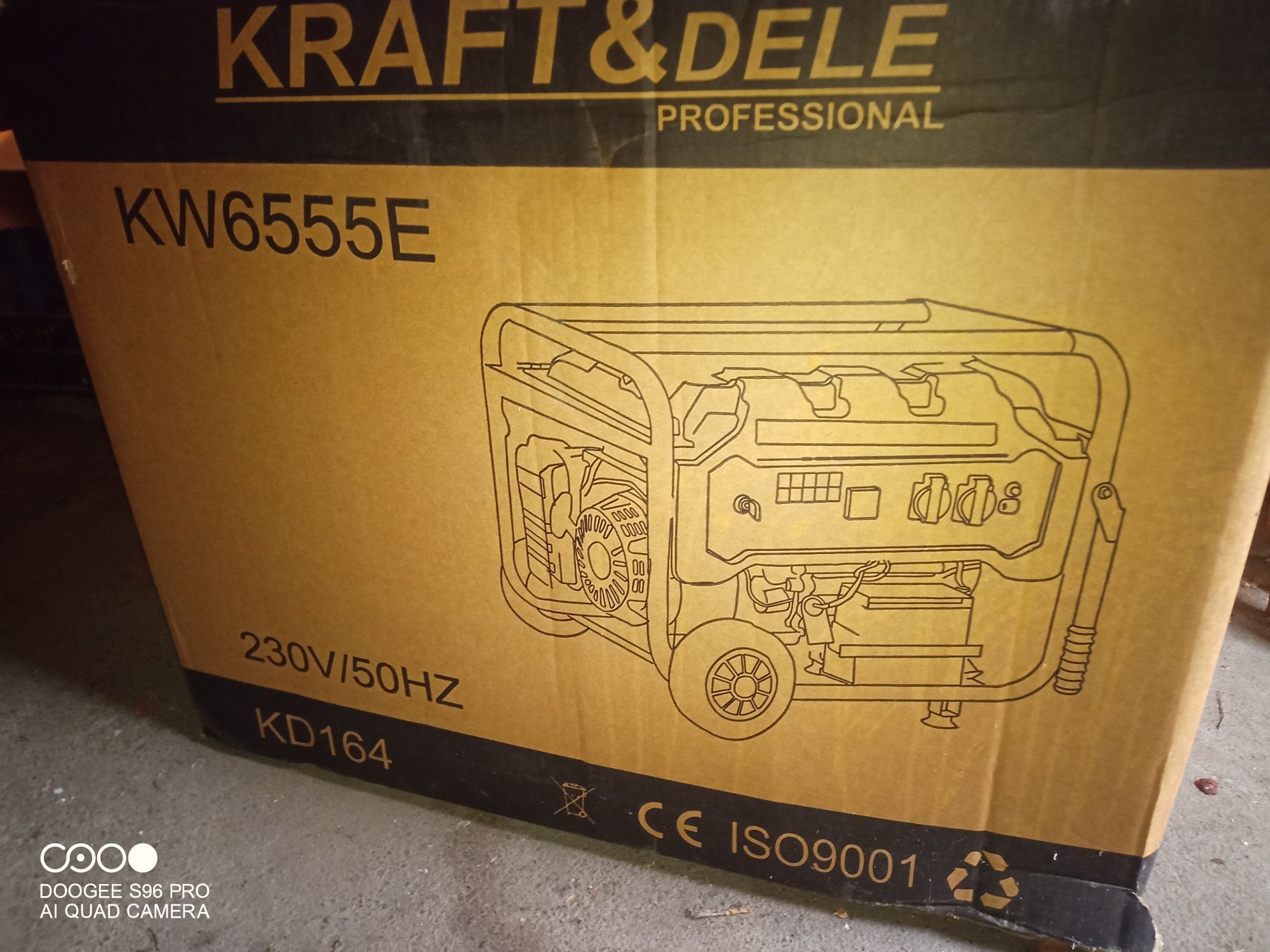 Генератор бензиновий Kraft 5,5 кВт Німеччина