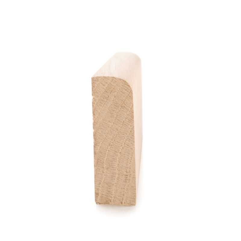 #7 Strug -  Listwa przypodłogowa z litego dębu  - wys. 7 cm