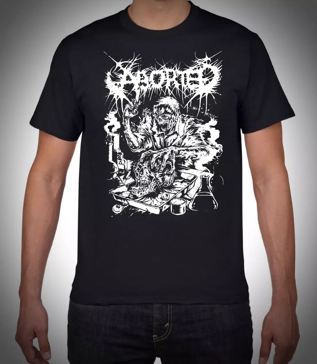 Aborted / Benighted / Entombed / Cryptopsy / Avulsed - T-shirt - Nova