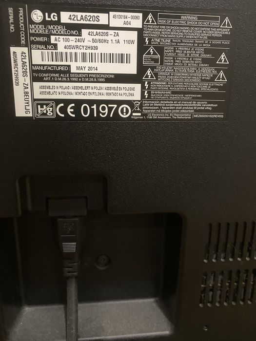 Smart TV LG de 2014
