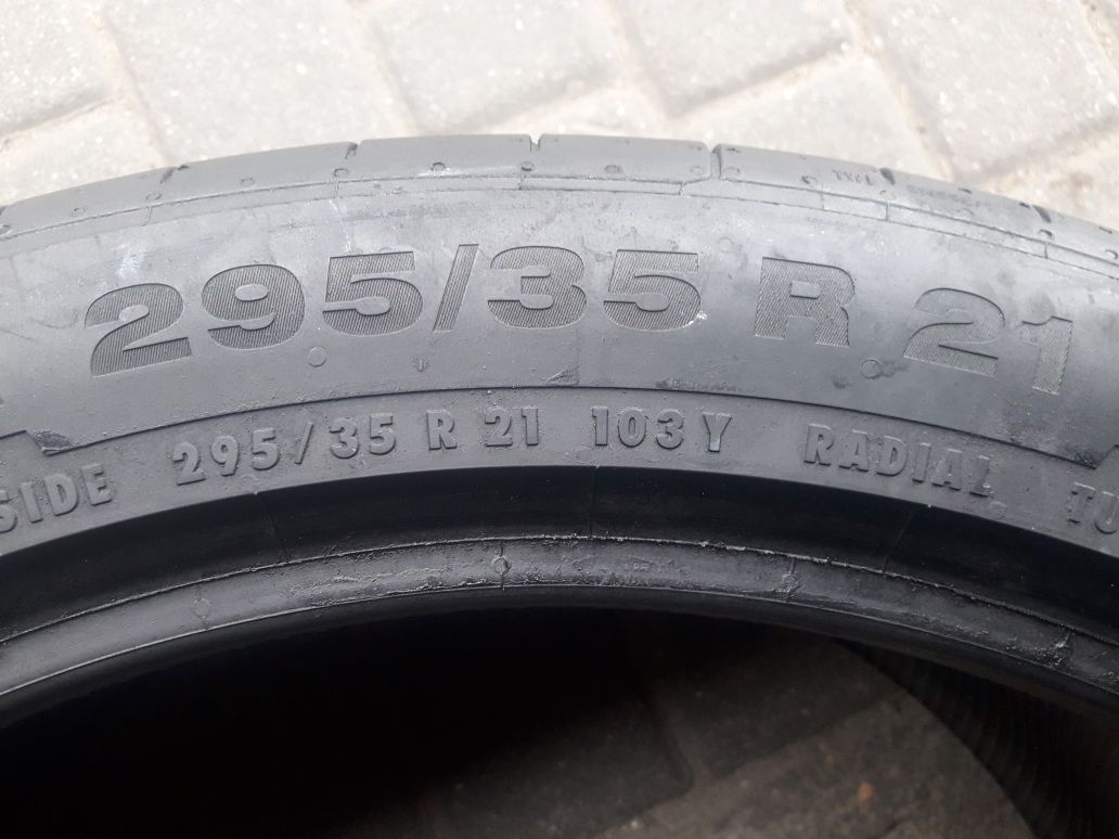 CONTINENTAL 295/35R21 103Y , pojedyńcza opona letnia.