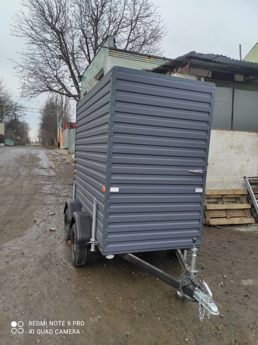Ми з Харкова.Причеп оцінкований 2м  одноосний з документами
