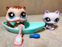 LPS bóbr, szop zestaw Valentines littlest pet shop