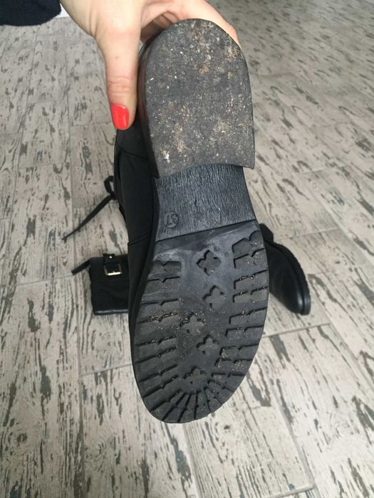 Сапоги ботинки натуральная кожа